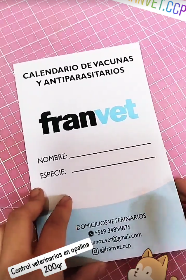 Carnet veterinario