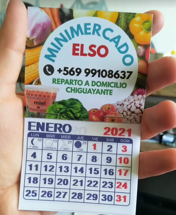 Minicalendarios Imantados